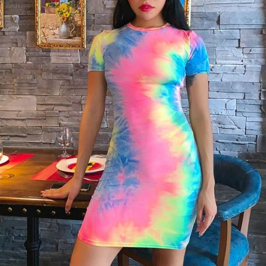 neon dress