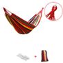 Portable camping Garden Swing Hanging Chair Blue Red Image 4