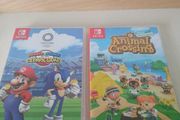 Nintendo Switch Games Animal Crossing &amp; Mario each