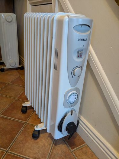 9 fin oil filled radiator