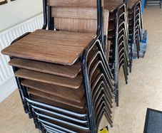 Wooden chairs