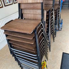 Wooden chairs