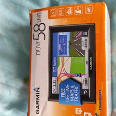 Garmin Nuvi 58 Sat Nav with lifetime free updates.