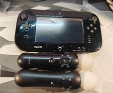 Wii U and 2x Sony Motion controllers
