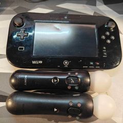 Wii U and 2x Sony Motion controllers