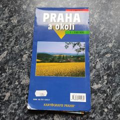 Street map of Prague - Free shipment