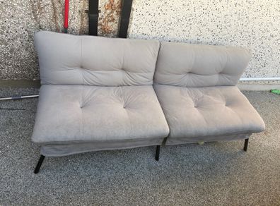 2 seater grey sofa