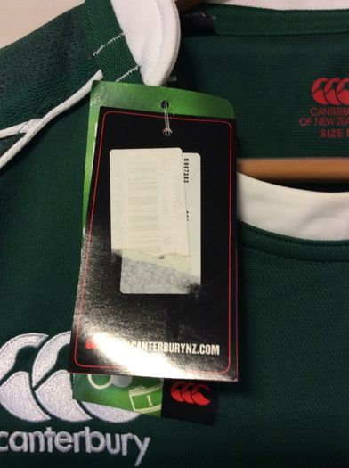 Ireland Rugby Jersey. Brand New With Tags. Official Canterbury Home Jersey. Grand Slam Winning Jersey 2009. Original From The Time. Not A Modern Day Remake.