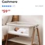 Babylo You & Me Bedside Crib Cot Image 3