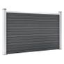 Garden Fence WPC 180x105 cm Grey Image 3