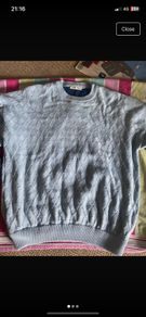 Green Lamb Golf Jumper