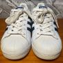 Adidas Superstar Ladies White Leather Trainers Floral Twist Stripes UK4 EUR36.5 Image 5