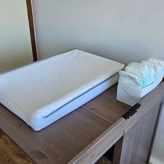 Ikea Sundvik baby changer and Vadra mat