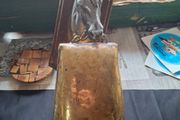 Beautiful Antique Pubs Horses Head with Hanging Bell, Postage Available,
