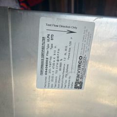 220v large extractor fan with heapa filter