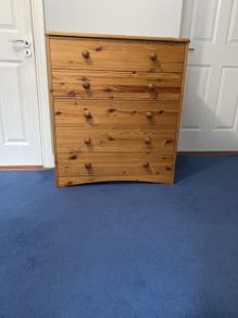 Chest of drawers and Locker