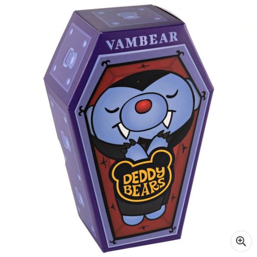 Deddy Bear 13cm Coffin Zombear Plush