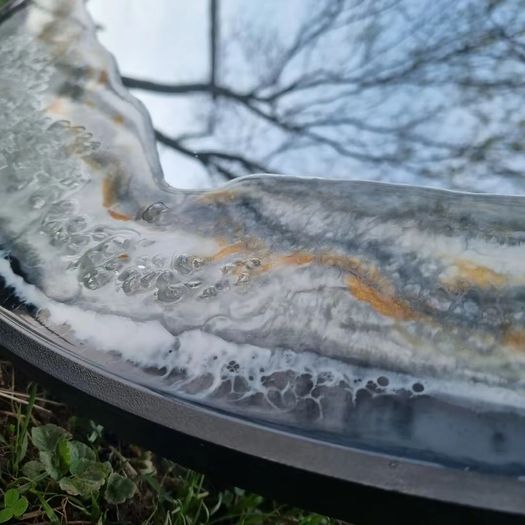 Handcrafted Resin Mirror-Custom made
