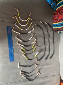 Pedal cables with bag