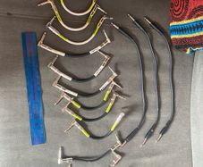 Pedal cables with bag