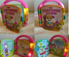 Fisher-Price Laugh & Learn Storybook Rhymes Activity interactive book