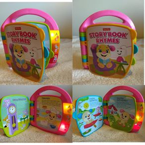 Fisher-Price Laugh & Learn Storybook Rhymes Activity interactive book