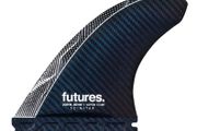 Futures Medium John John Florence Vapor Core Scimitar Thruster Surfboard Fins