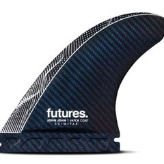 Futures Medium John John Florence Vapor Core Scimitar Thruster Surfboard Fins