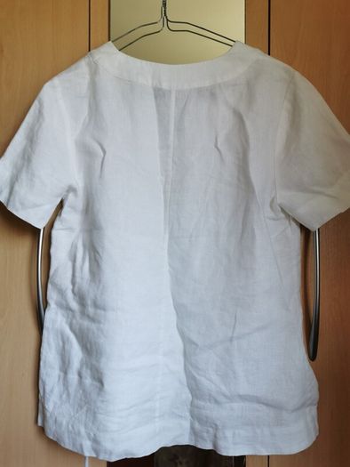 NEW - Paul Costelloe 100% linen top UK 8