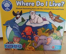 Children's board game - Where Do I Live?