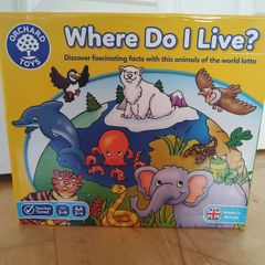 Children's board game - Where Do I Live?