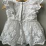 Baby girl Lace Frill Romper - Mamas & Papas Image 2