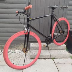 Dunlop fixed gear bike - must see
