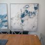Extra large canvas paintings (pair) Image 2