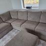 Beige Corner Couch Image 3