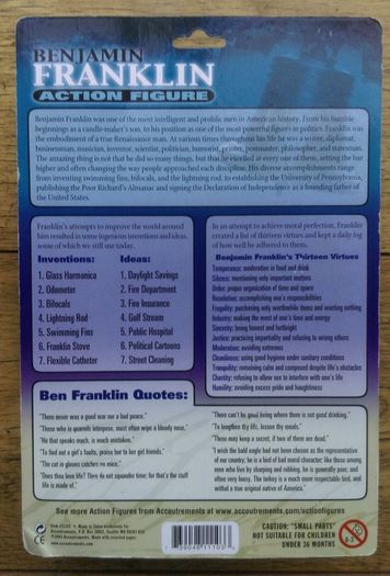 Benjamin Franklin - Action Figure
