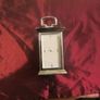 silver plated Carriage clock   QUARTZ Image 3