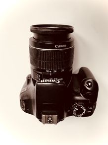 Canon EOS 1100D (with two lenses)