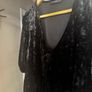 Black velvety peplum top Dunnes stores size S ( EU36/38) Image 10
