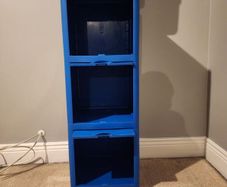 Ikea Cabinet with doors and Wall storage with mirror