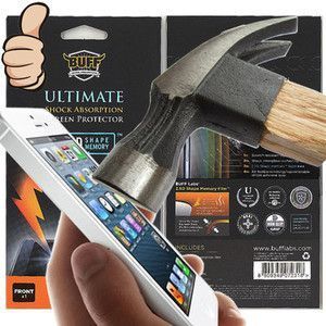 Buff Guard Screen Absorption Protector Shockproof Shock Proof for iPhone 5 / 5S
