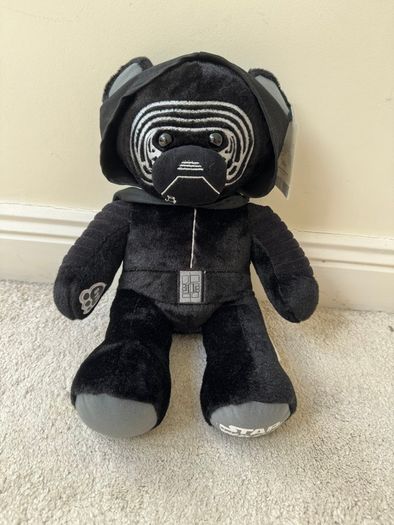 Build-A-Bear Kylo Ren Stuffed approx. 17 Plush Bear Star Wars Force Awakens Please see photos