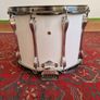 Vintage Ludwig 14 x 10 Parade Marching Snare Drum 10-Lug White No. 1162 Image 9