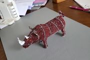 Arts and crafts rhino