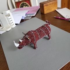 Arts and crafts rhino
