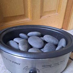 Hot stone massage