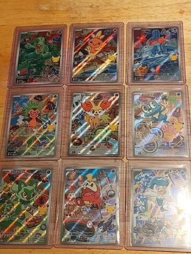 Pokemon Tcg First Partner Series 3 Complete Set Of 9