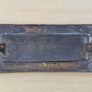 Antique brass letter plate Image 5