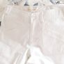 White 3/4 Length Trousers - Size 14 Image 2