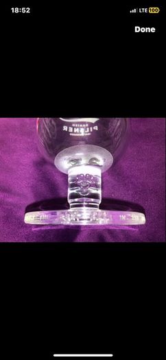 Carlsberg Pilsner pint beer glasses Brand new with boxes